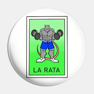 Gym Rat Pin