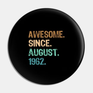 Born in august 1962 Pin