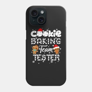 christmas cookie baking team tester Phone Case