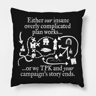 Insane Overly Complicated Plan Pillow