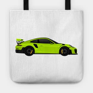 GT2RS Side Lime-Green Tote