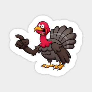 Cute Turkey Magnet