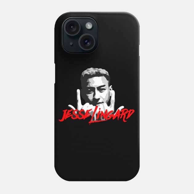 Jesse Lingard Phone Case by Afire