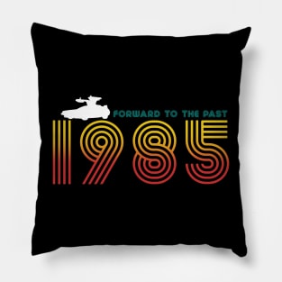 Forward to the Past Pillow