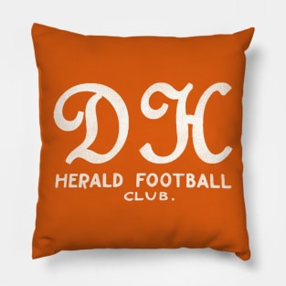 Defunct Detroit Heralds Football Team Pillow