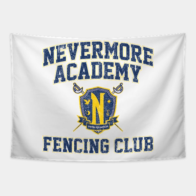 NA Fencing Club Tapestry by huckblade