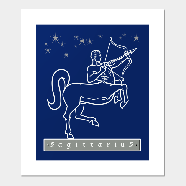 Sagittarius the Archer - Sagittarius Zodiac Sign Astrology - Posters and Art Prints | TeePublic Sagittarius the Archer - Sagittarius Zodiac Sign Astrology - Posters and Art Prints | TeePublic