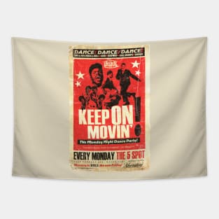 POSTER TOUR - SOUL TRAIN KEEP ON MOVIN Tapestry