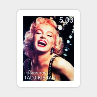 Marilyn Monroe Postage Stamp Magnet