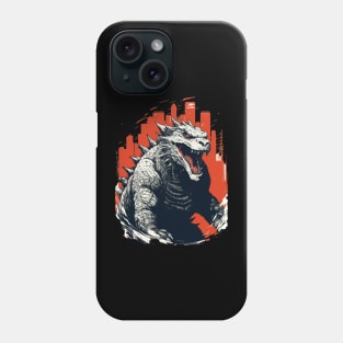 Godzilla Design Phone Case