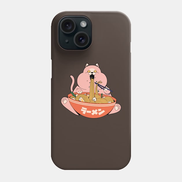 Hungry Cat Phone Case by Surta Comigo