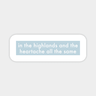 HIGHLANDS (song of ascent) Magnet