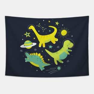 Space Dinosaurs Tapestry