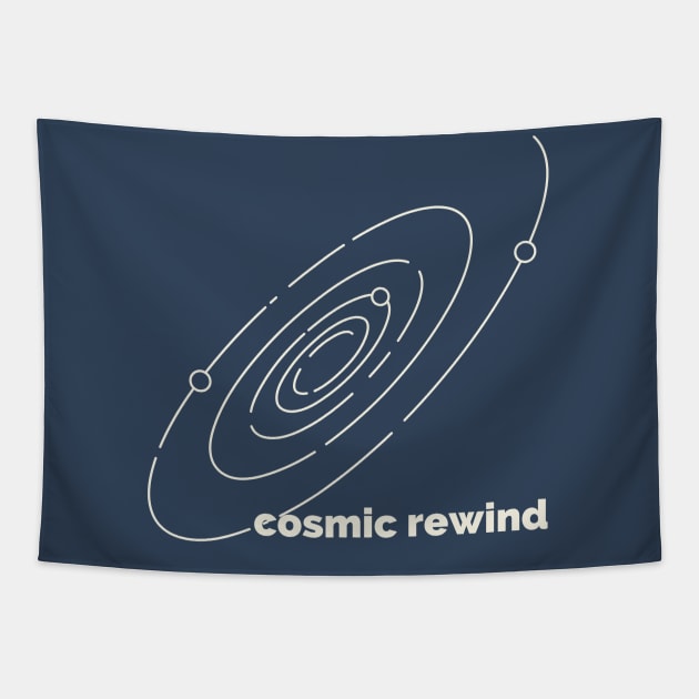 Cosmic Rewind Tapestry by Delally