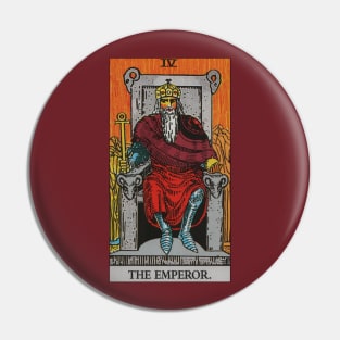 The Emperor Tarot Card Pin