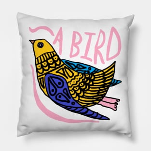 a gliding bird Pillow