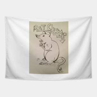 Rat Champ Tapestry