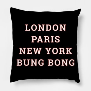 The Great cities Clobber - Bung Bong,  Vic. Aust. Pillow