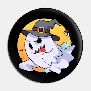 Halloween Ghost Spider Bat Pin