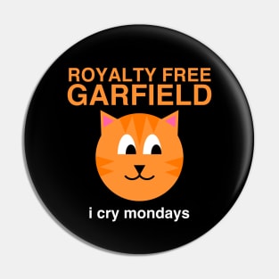 Royalty Free Garfield Pin