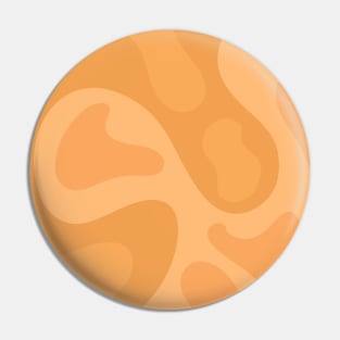 Drippy liquid swirl patterns orange yellow style (preppy) Pin
