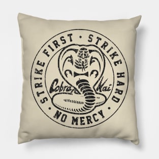 Strike First Retro Pillow