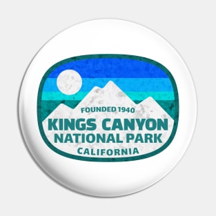 Kings Canyon National Park California Pin