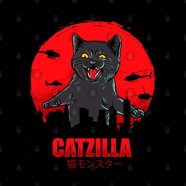 Catzilla by machmigo