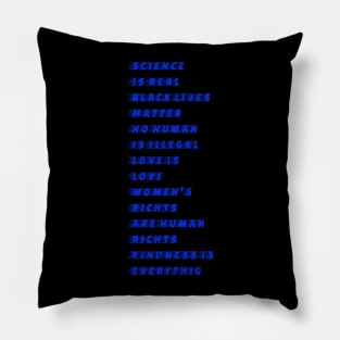 LGBTQ Bi Pride Stuff BLM Ally Transgender Equality Pillow