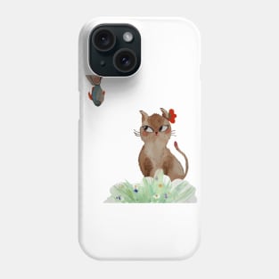 Unamused Cat Phone Case