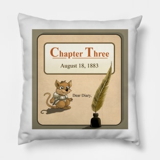 Alfred introduces Chapter Three Pillow