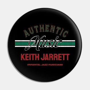 Keith Jarrett Music D107 Pin