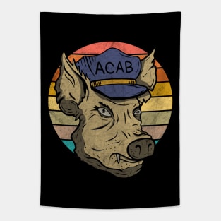 ACAB Pig Tapestry