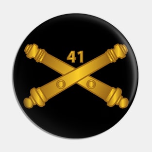 41st Artillery Regiment  w Branch X 300 Pin