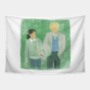 At a distance spring is green FANART 01 Tapestry