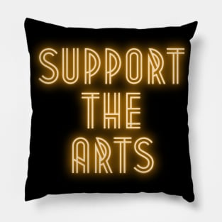 Support The Arts Help Artist Pillow