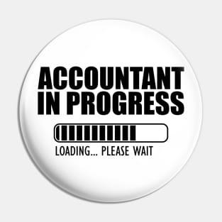 Accountant in progress loading Pin