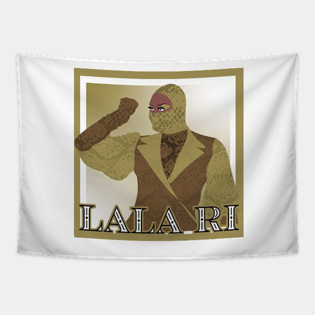 The LaLa Ri Experience Tapestry by gaysondesigns