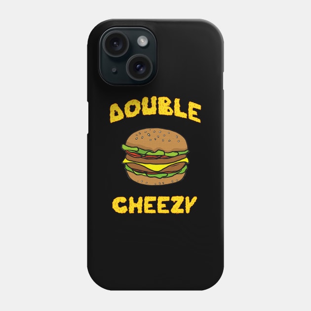 Double Cheezy Cheeseburger Phone Case by Barnyardy