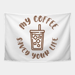 Coffee Iced Tapestry