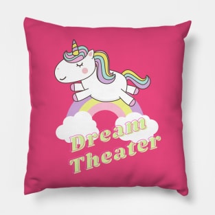 dream theater ll unicorn Pillow