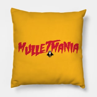 MulletMania Red Pillow