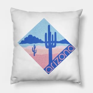 Vintage Arizona Decal Pillow