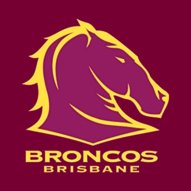 Brisbane Broncos custom logo by zachbrayan