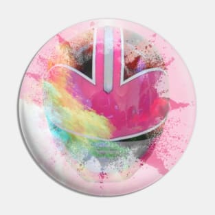 TIME FORCE PINK RANGER IS THE GOAT PRTF Pin