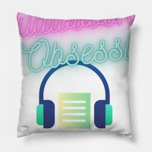 Audiobook Obsession Pillow