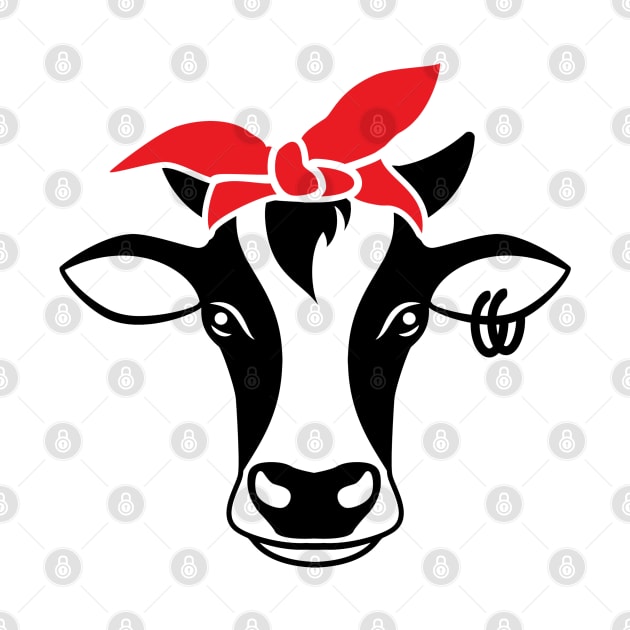 BANDANA COW by MarkBlakeDesigns