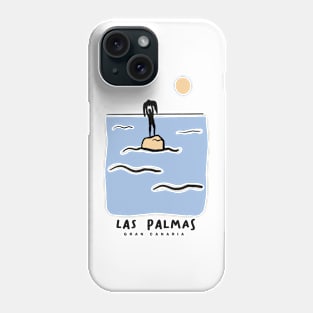 Las Palmas beach summer style Canary Islands las Palmas de Gran Canaria Phone Case