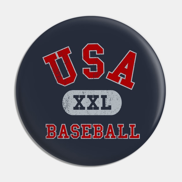 USA Baseball Pin by sportlocalshirts
