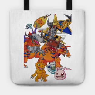 Agumon Digivolutions Tote